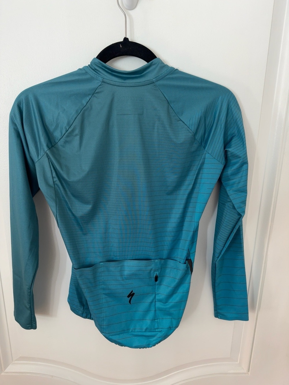 Specialized SL Air Women Cycling Jersey Medium Aqua Arrow UPF 30 Bike Shirt NWT - Picture 5 of 8